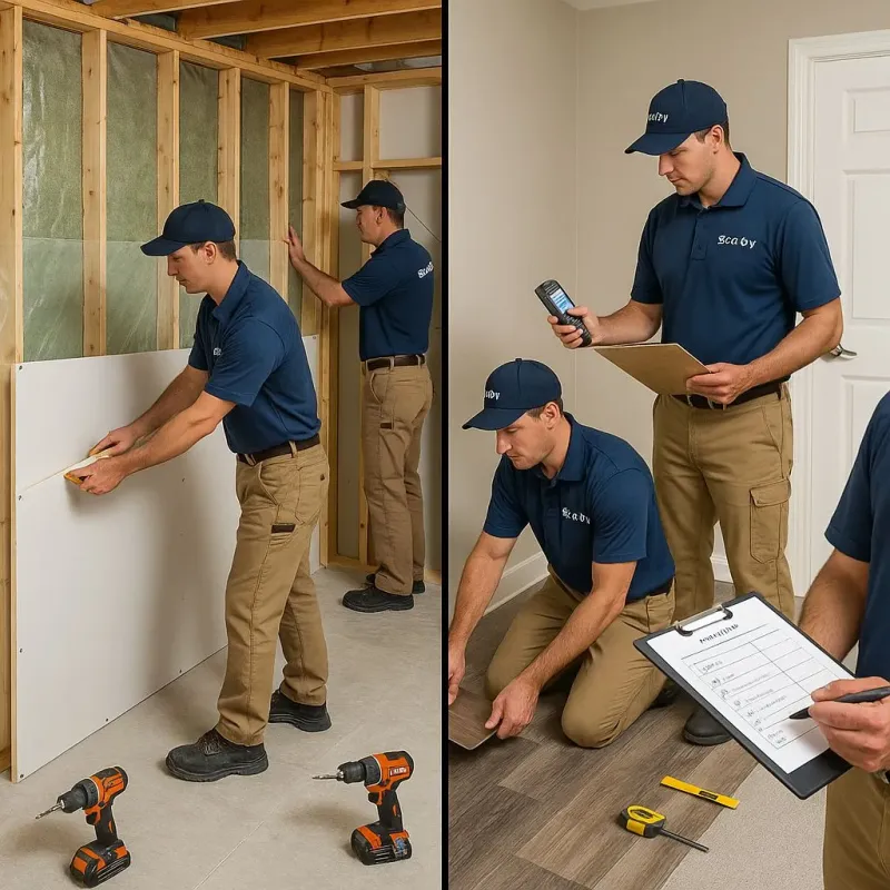 Repairs and Reconstruction process in Brandon, VT